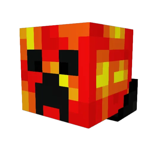 DylanPigg Minecraft avatar head, 3D render