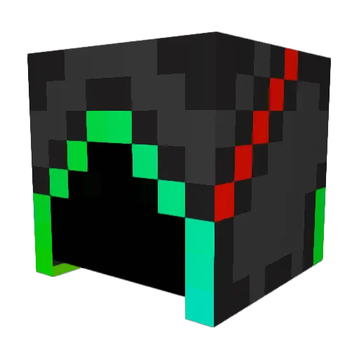 DylanSalas Minecraft avatar head, 3D render