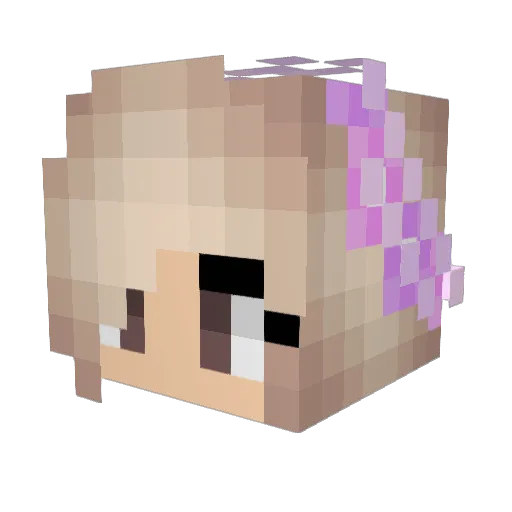 DylanSharp80085 Minecraft avatar head, 3D render