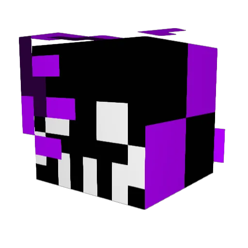 DylanTheKing20 Minecraft avatar head, 3D render