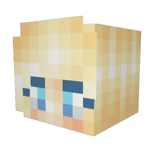 DylanTyran Minecraft avatar head, 3D render