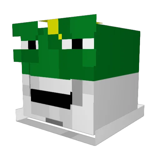 Dylan_ig Minecraft avatar head, 3D render