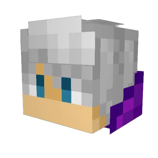 Dylan_jk Minecraft avatar head, 3D render