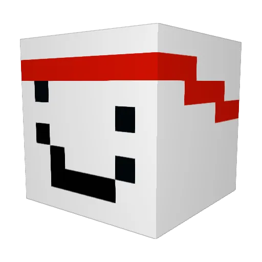 DylannEvans Minecraft avatar head, 3D render
