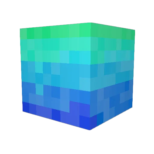 Dylawngy Minecraft avatar head, 3D render