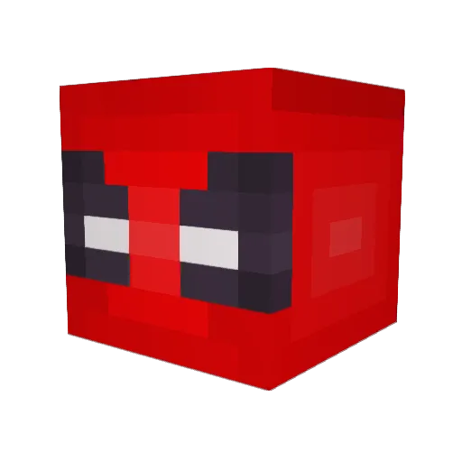 Dylishes Minecraft avatar head, 3D render