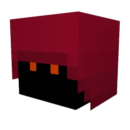 Dyloxide Minecraft avatar head, 3D render