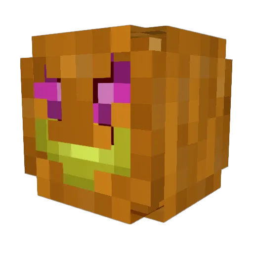 Dymorius Minecraft avatar head, 3D render