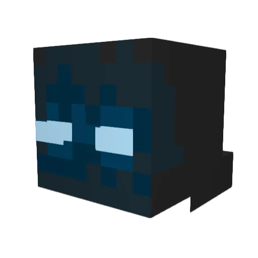 Dynames058 Minecraft avatar head, 3D render