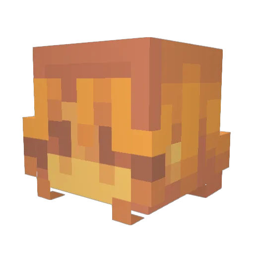 DynamicDawn7427 Minecraft avatar head, 3D render