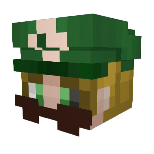 Dynamic_Dean18 Minecraft avatar head, 3D render