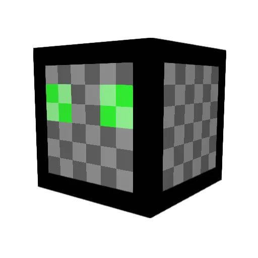 DynamischerDoner Minecraft avatar head, 3D render