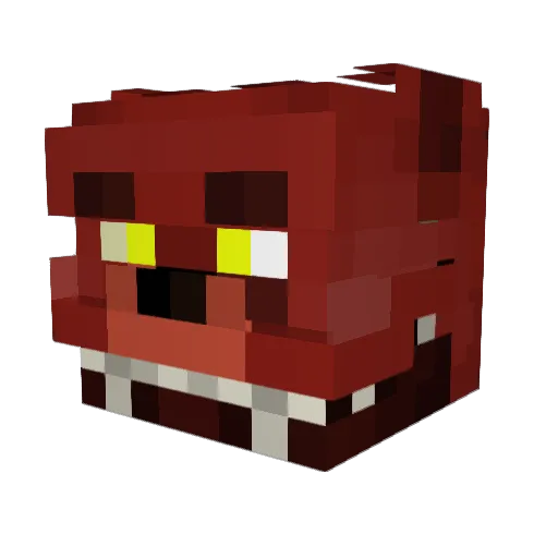 Dynamite_Orb Minecraft avatar head, 3D render
