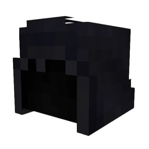 DynastiTV Minecraft avatar head, 3D render