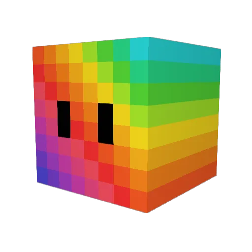DynasticMammal Minecraft avatar head, 3D render
