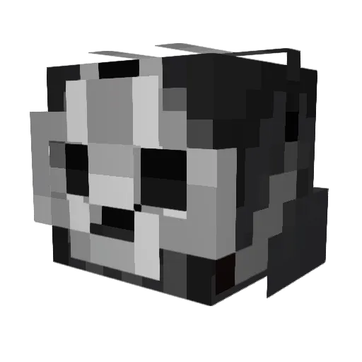 Dynasty_keagan Minecraft avatar head, 3D render