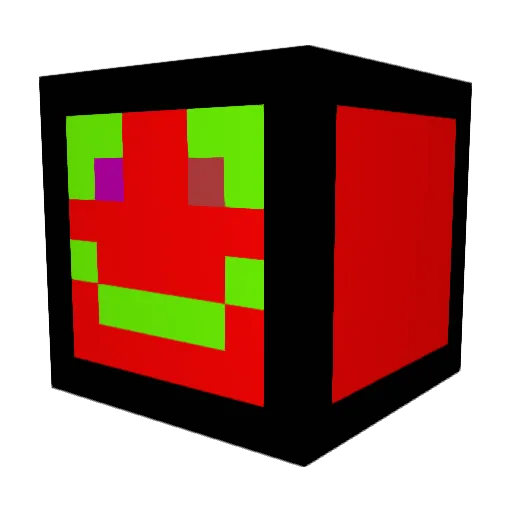 DynxPrecision Minecraft avatar head, 3D render