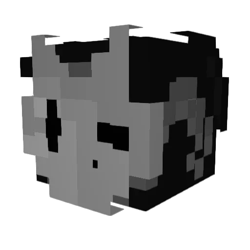 Dypsy703 Minecraft avatar head, 3D render