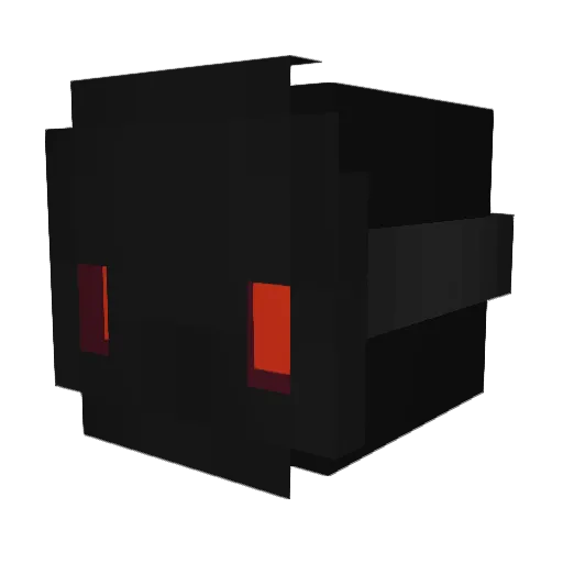 Dyreby Minecraft avatar head, 3D render
