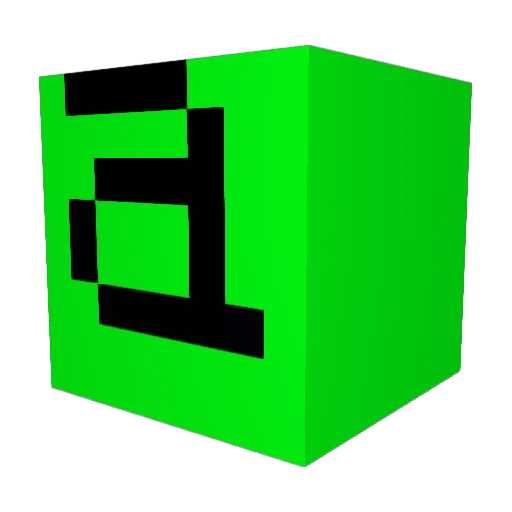 Dyrozix Minecraft avatar head, 3D render