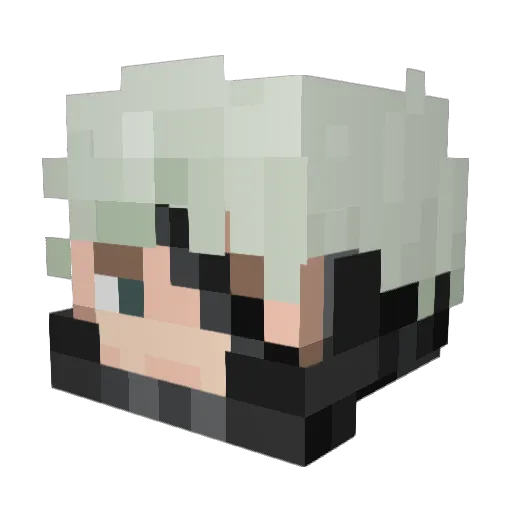 DysConduit Minecraft avatar head, 3D render