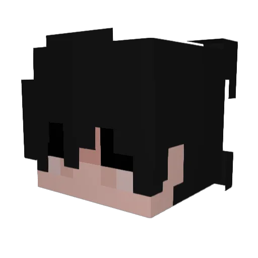 DywunnSamica Minecraft avatar head, 3D render