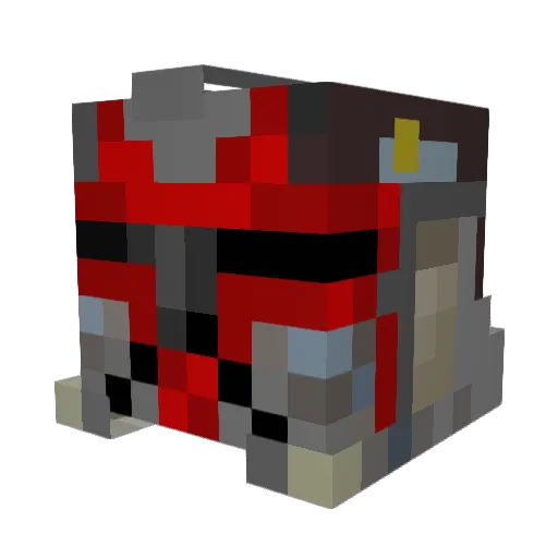 Dyzzmo Minecraft avatar head, 3D render