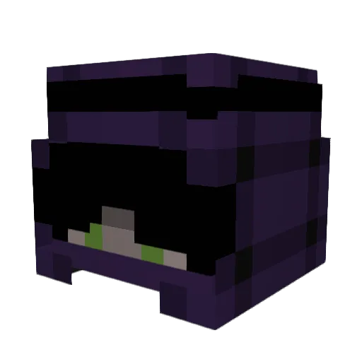DzAuTacos Minecraft avatar head, 3D render