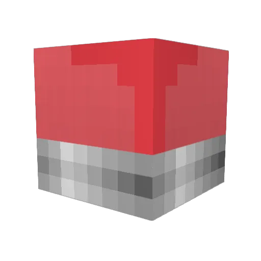 Dzand Minecraft avatar head, 3D render