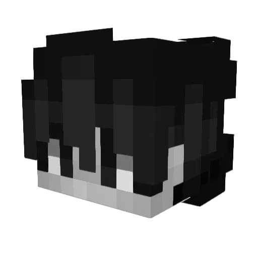 Dzewo123 Minecraft avatar head, 3D render