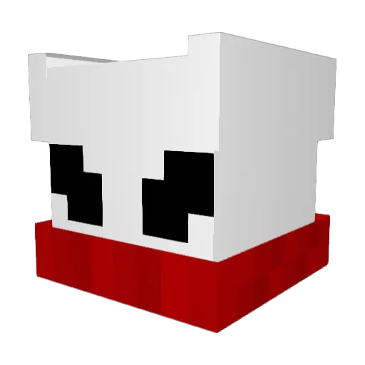 Dzikus1082 Minecraft avatar head, 3D render
