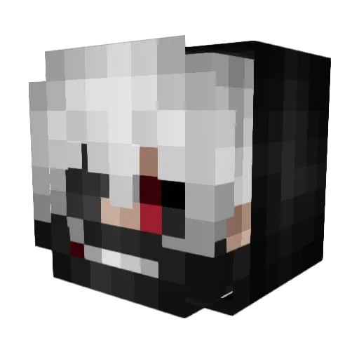 Dziugasmar Minecraft avatar head, 3D render
