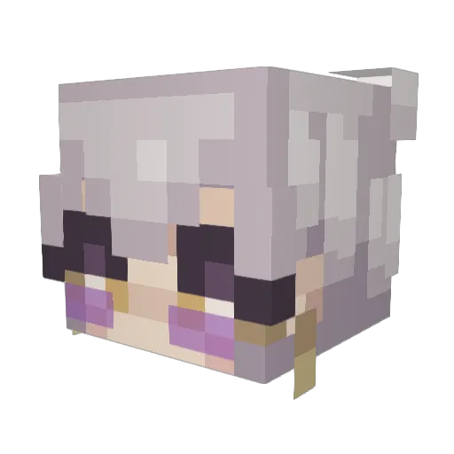 DzopSonek Minecraft avatar head, 3D render