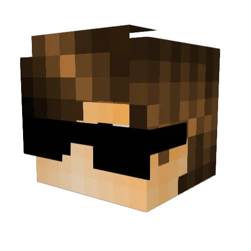 E4GL3EXE Minecraft avatar head, 3D render