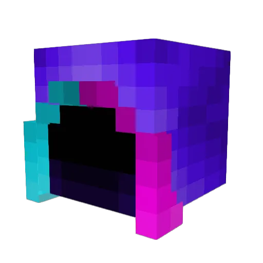 EAGLE_777 Minecraft avatar head, 3D render
