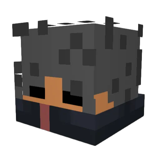 EAMinecraft2012 Minecraft avatar head, 3D render