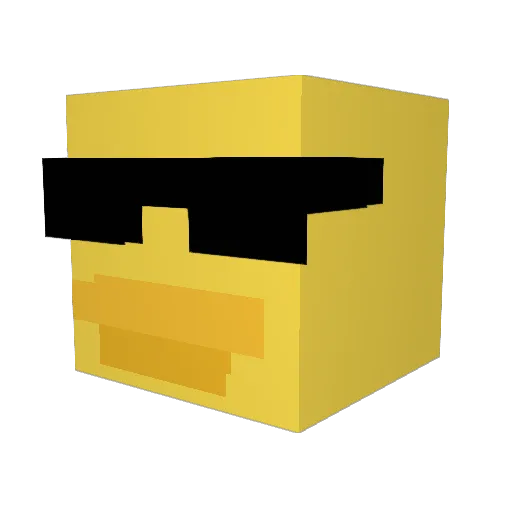 EAST_EBAN Minecraft avatar head, 3D render