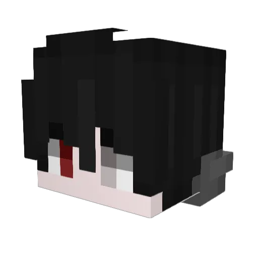 EAooS Minecraft avatar head, 3D render
