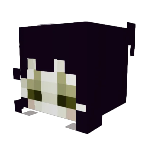 EAtheBatsLullaby Minecraft avatar head, 3D render