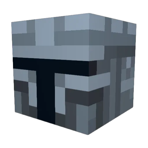 EB1811 Minecraft avatar head, 3D render