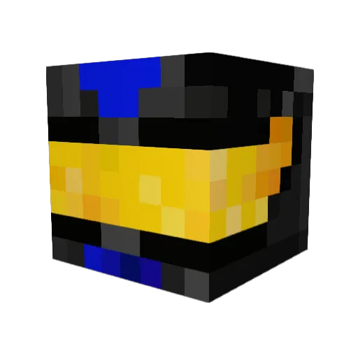 EBAZiNET9376 Minecraft avatar head, 3D render