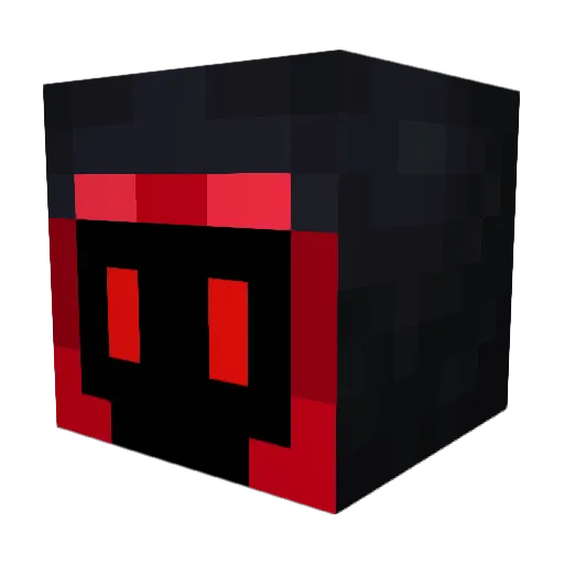 EBKJ Minecraft avatar head, 3D render