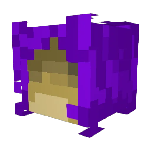 EBerkeU Minecraft avatar head, 3D render
