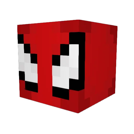 EBruiser Minecraft avatar head, 3D render