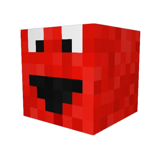 ECE_Gaming Minecraft avatar head, 3D render