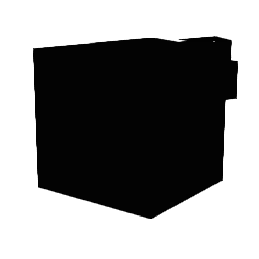 ECH0hhs Minecraft avatar head, 3D render