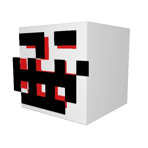 ECHOOO000ooo Minecraft avatar head, 3D render