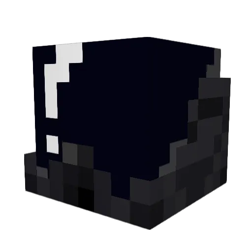 ECHOtheRobot Minecraft avatar head, 3D render