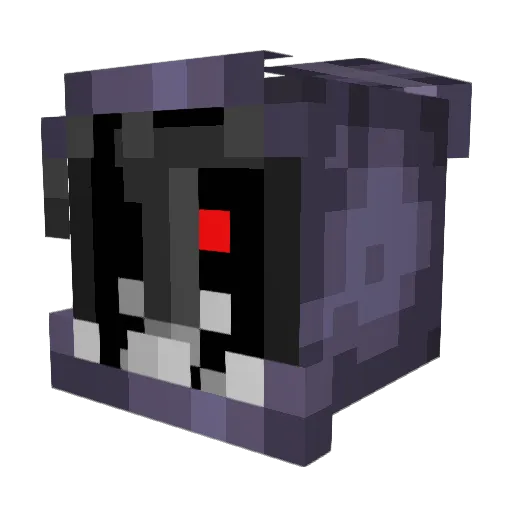 ECOASSASSIN55 Minecraft avatar head, 3D render