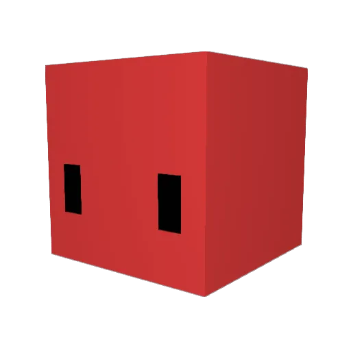 ECP__ Minecraft avatar head, 3D render